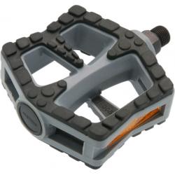 Педали Wellgo LU-990 пластиковые, широкие, с антискользящими накладками, ось Cr-Mo, резьба 1/2", 406г, 6-170989, черный Педали Wellgo LU-990 пластиковые, широкие, с антискользящими накладками, ось Cr-Mo, резьба 1/2", 406г, 6-170989, черный