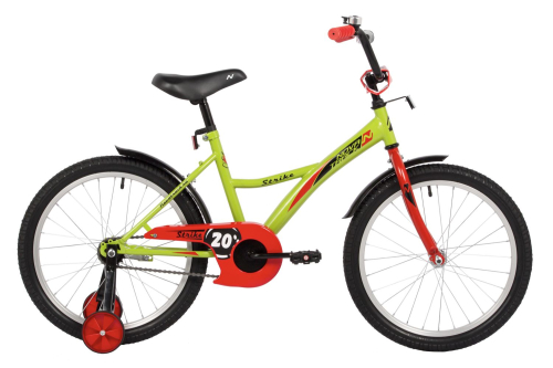 Велосипед Novatrack Strike 20" (2022) (110-130 см), зеленый