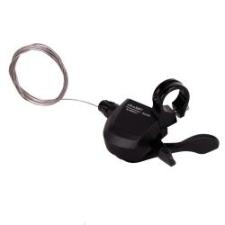 Шифтер Microshift SL-M850, левый, 2 скорости, трос 1800 мм, черный Шифтер Microshift SL-M850, левый, 2 скорости, трос 1800 мм, черный