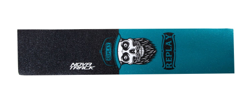Шкурка для платформы трюкового самоката Novatrack Replay 110 PRO размеры 105*472мм