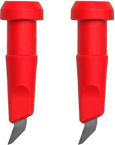 Наконечники для лыжероллеров KV+ Tip vid for rollski, 8.5 mm, 1 пара, красный