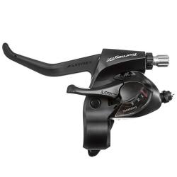 Шифтер/Тормозная ручка Shimano Tourney, TX800, 3ск, тр. 1800мм Шифтер/Тормозная ручка Shimano Tourney, TX800, 3ск, тр. 1800мм