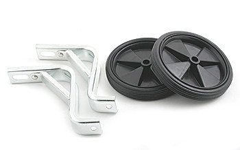 Зап. части. Доп поддерживающие колеса с кронштейном для велосипеда 14" цена за пару