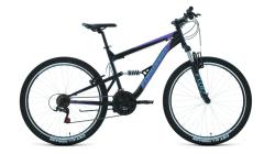 Велосипед Forward Raptor 27.5 1.0 (2021), рама 18" (165-175 см), фиолетовый Велосипед Forward Raptor 27.5 1.0 (2021), рама 18" (165-175 см), фиолетовый