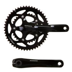 Система шатунов Shimano FC-RS400, 170mm, 50x34T, 10-Speed, Black Система шатунов Shimano FC-RS400, 170mm, 50x34T, 10-Speed, Black