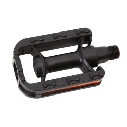 Педали FP-816, ось 9/16", пластик, черные Педали FP-816, ось 9/16", пластик, черные