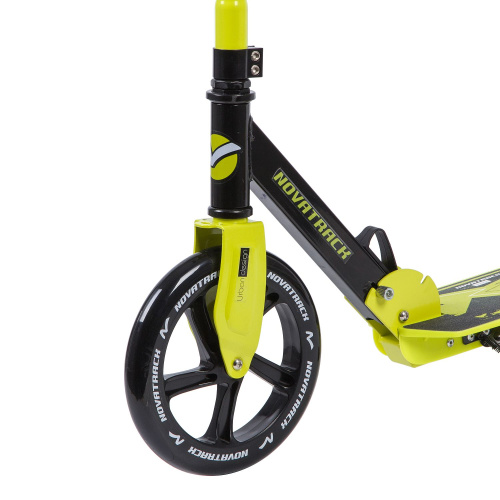 Самокат Novatrack Polis 230-1 (2018), светло-зеленый