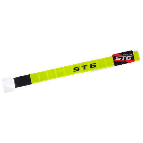 Светоотражатель STG браслет на липучке.