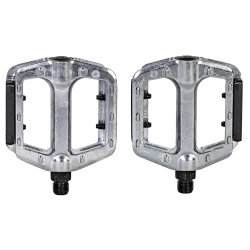 Педали STG FP-925, платформа, алюм, ось 9/16", насып. подшип., серебристые