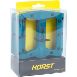 Педали Horst, нейлон H601, широкие, ось Cr-Mo с 2-мя герметичными промподшипниками, 364 г, 00-170844, синий Педали Horst, нейлон H601, широкие, ось Cr-Mo с 2-мя герметичными промподшипниками, 364 г, 00-170844, синий