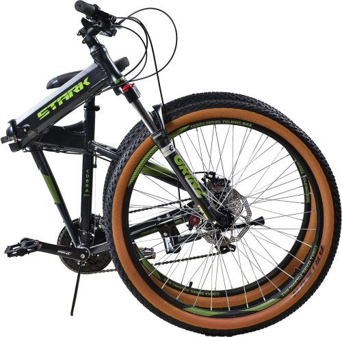 Велосипед Stark Cobra 27.2 D (2024), рама 20" (175-185 см), черный