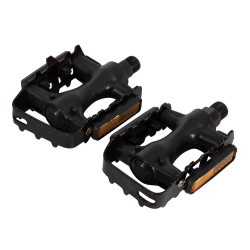 Педали FP-906, ось 9/16", пласт. корпус с алюм. рамкой, черные Педали FP-906, ось 9/16", пласт. корпус с алюм. рамкой, черные