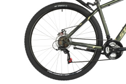 Велосипед STINGER CAIMAN D MICROSHIFT 29" (2021), рама 18" (165-175 см), зеленый Велосипед STINGER CAIMAN D MICROSHIFT 29" (2021), рама 18" (165-175 см), зеленый