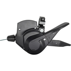 Шифтер Shimano Cues SL-U4000-9 Rapidfire Plus, 9 скоростей, правый, трос 2050мм, черный, 00-180870 Шифтер Shimano Cues SL-U4000-9 Rapidfire Plus, 9 скоростей, правый, трос 2050мм, черный, 00-180870