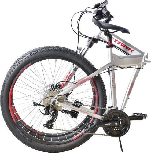 Велосипед Stark Cobra 27.2 HD (2024), рама 20" (175-185 см), серебристый