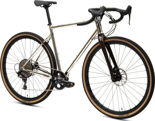 Велосипед Hagen Cr-Mo GR11 Apex 700c (2024), рама L (175-185 см), серебристый