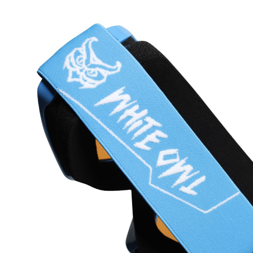 Маска горнолыжная White Owl FA-106, оранжевый-синий