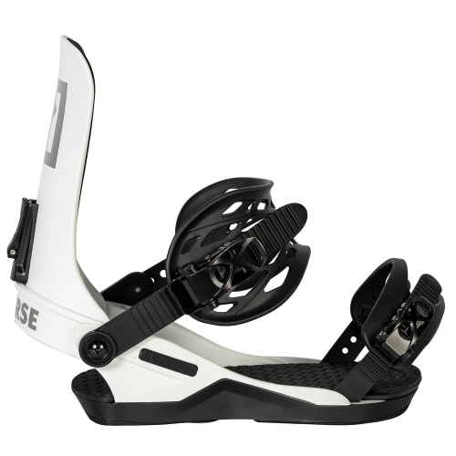 Крепления для сноуборда Reverse Ever ALL, белый-черный