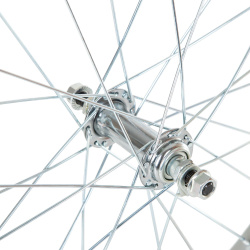 Колесо 20" переднее 28 спиц одинарный обод втулка SF A03F