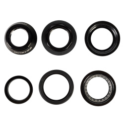 Рулевая колонка Gineyea GH-818D, конусная, 1 1/8", 28.6/44-30/44, черный