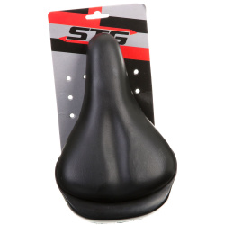 Седло STG, для 12" и 14", черное Седло STG, для 12" и 14", черное