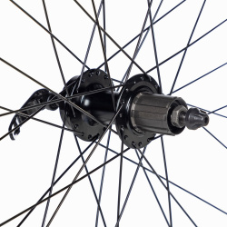 Колесо 26" заднее, двой. пист. обод, под disc, 32 отв, втулка SF B27R, пром подшипники Колесо 26" заднее, двой. пист. обод, под disc, 32 отв, втулка SF B27R, пром подшипники