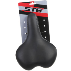 Седло STG MTB, черное Седло STG MTB, черное