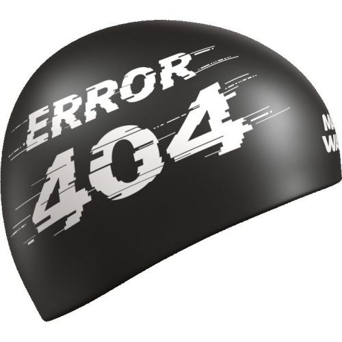 Шапочка силиконовая Mad Wave Error Reversible, черный