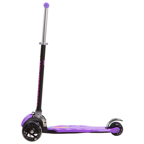 Самокат Novatrack Disco, фиолетовый