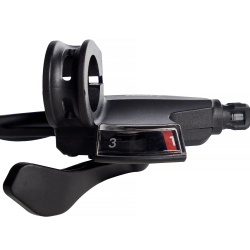 Шифтер L-Twoo SL-V4006-3W, 3 ск., левый, черный Шифтер L-Twoo SL-V4006-3W, 3 ск., левый, черный