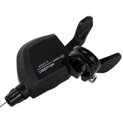 Шифтер Microshift SL-M850, правый, 10 скоростей, трос 1800 мм, черный Шифтер Microshift SL-M850, правый, 10 скоростей, трос 1800 мм, черный