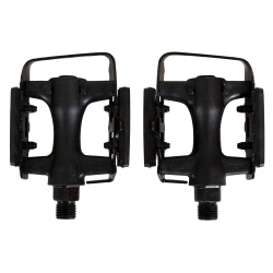 Педали FP-906, ось 9/16", пласт. корпус с алюм. рамкой, черные Педали FP-906, ось 9/16", пласт. корпус с алюм. рамкой, черные