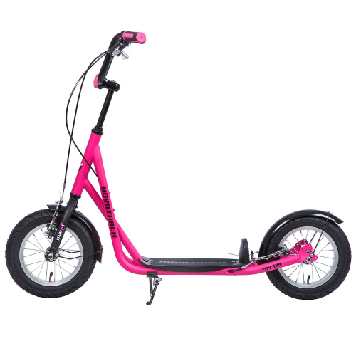 Самокат внедорожный Novatrack Stamp N1 12" PRO (2018), розовый