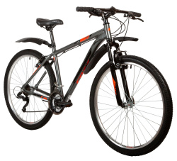 Велосипед FOXX ATLANTIC 27.5" (2021), рама 20" (175-185 см), серый Велосипед FOXX ATLANTIC 27.5" (2021), рама 20" (175-185 см), серый