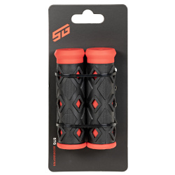 Рукоятки руля ХD-113B, 95мм, черно-красные Рукоятки руля ХD-113B, 95мм, черно-красные