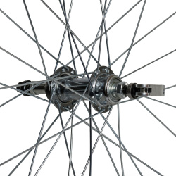 Колесо 26" заднее 32 спицы двойной обод втулка SF-A09R