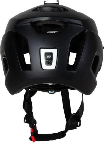 Шлем STG WT-085 с фонарем и креплением под экшн камеру, черный