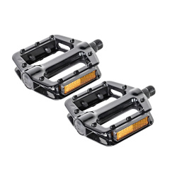 Педали STG FP-925, платформа, алюм, ось 9/16", насып. подшип., черные Педали STG FP-925, платформа, алюм, ось 9/16", насып. подшип., черные