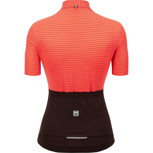 Веломайка женская Santini Colore Riga Women's SS Cycling Jersey, розовый