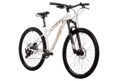 Велосипед Stinger Vega Evo 27.5" (2024), рама 17" (165-175 см), белый Велосипед Stinger Vega Evo 27.5" (2024), рама 17" (165-175 см), белый
