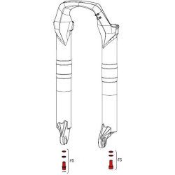 Полный ремкомплект RockShox для вилок Sektor Silver A1 Полный ремкомплект RockShox для вилок Sektor Silver A1