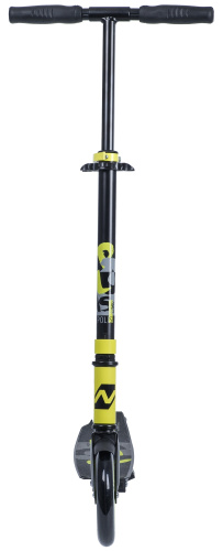 Самокат NOVATRACK POLIS 180 Pro (2019), лимонный