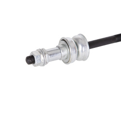 Ось с подшипниками для втулок Bike Parts SF-A03R 32H,O.L.D. 130мм; AXLE S45C 3/8"; CP FINISH; 3/8"; под болты Ось с подшипниками для втулок Bike Parts SF-A03R 32H,O.L.D. 130мм; AXLE S45C 3/8"; CP FINISH; 3/8"; под болты