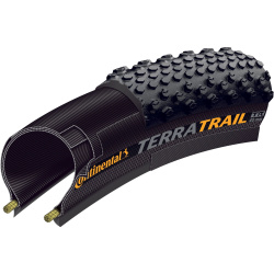 Покрышка Continental Terra Trail, 27.5x1.75 (47-584), ShieldWall System, TL-Ready, E-25, кевлар/складная, 02-0150509, черный