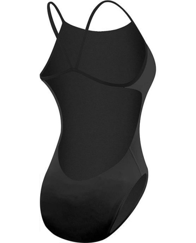 Купальник слитный TYR Durafast One Solid Cutoutfit, черный