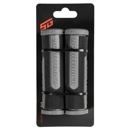 Грипсы 110mm черно-серые