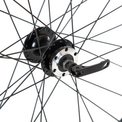 Колесо 26" переднее 32 спицы двойной обод втулка SF B27F Колесо 26" переднее 32 спицы двойной обод втулка SF B27F