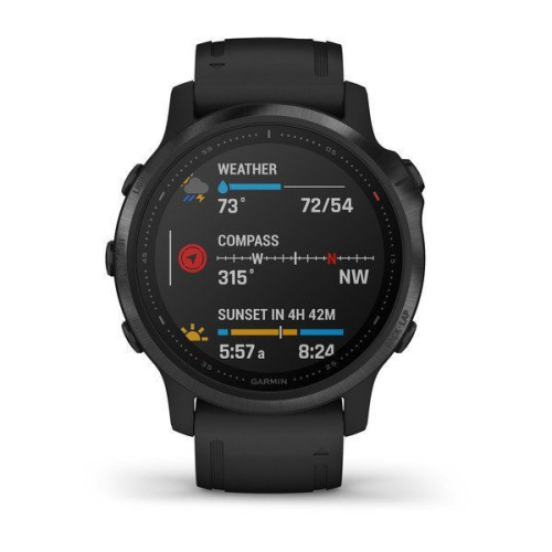 Часы GARMIN Fenix 6S Pro (Black/Black Band)