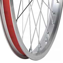 Колесо 20" заднее BMX, двойн. алюм. обод 36H, стал. втулка, 3/8"х175 мм, насып. подшип., 9T, серебристый Колесо 20" заднее BMX, двойн. алюм. обод 36H, стал. втулка, 3/8"х175 мм, насып. подшип., 9T, серебристый