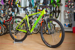 Горный велосипед Stinger Genesis Evo 29" (2018), рама 22" (185-195 см), зеленый Горный велосипед Stinger Genesis Evo 29" (2018), рама 22" (185-195 см), зеленый